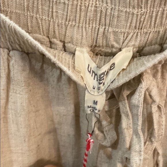 Cream‎ Drawstring Pants - Picture 4 of 5